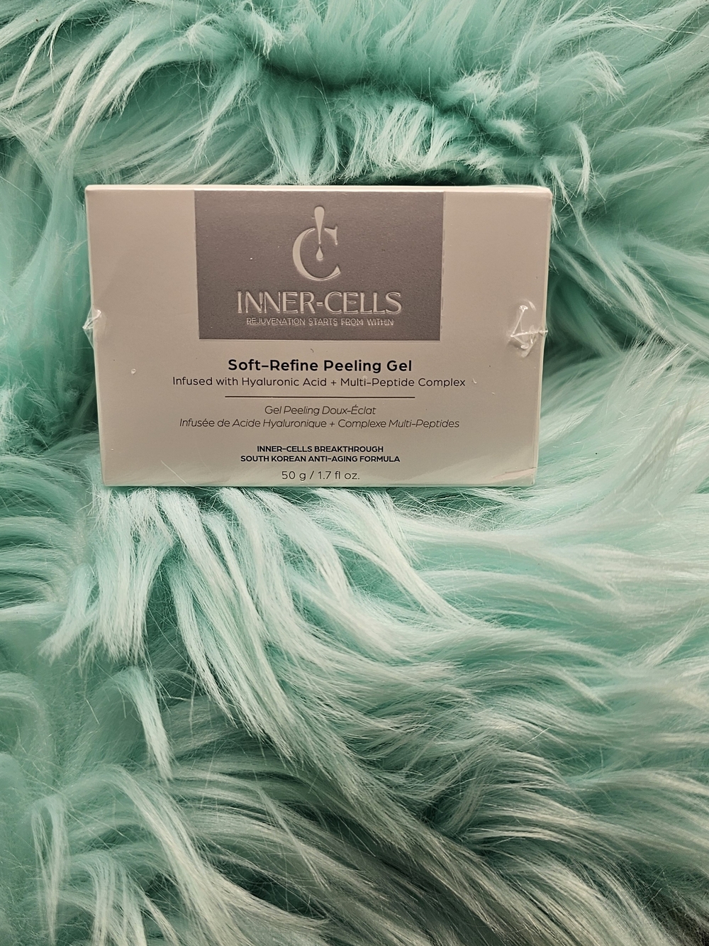 Soft-Refine Peeling Gel in Mint Green